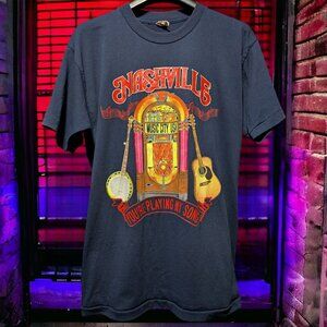 Nashville Music City USA You're Playing My Song Vintage Single Stitch Belton Tag